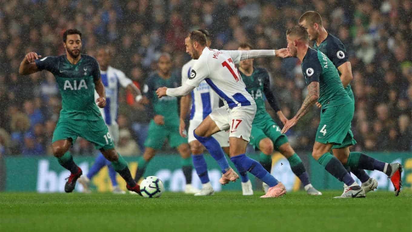 soi kèo Tottenham Hotspur vs Brighton