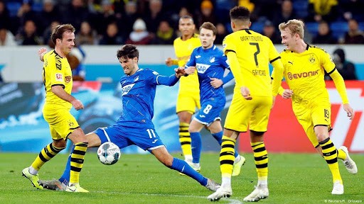 TSG Hoffenheim vs Borussia Dortmund hình 3