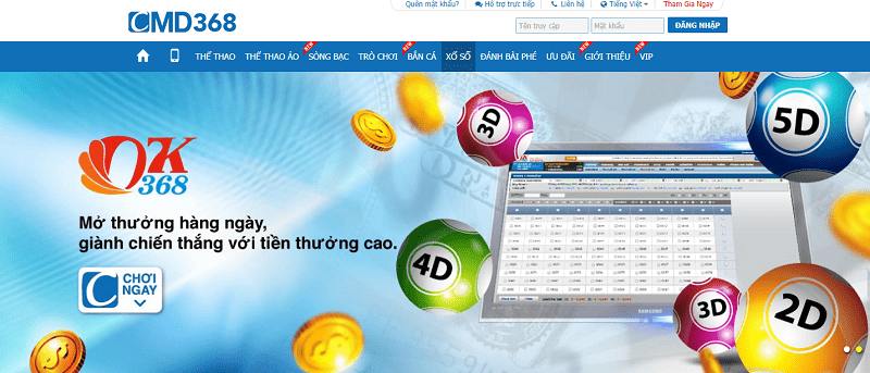 Xổ số CMD368